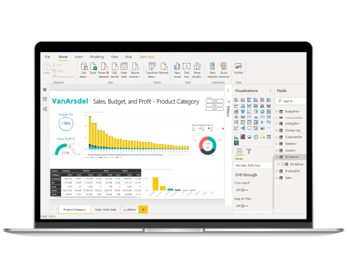 Business-Intelligence-Dashboards Business Intelligence servicios